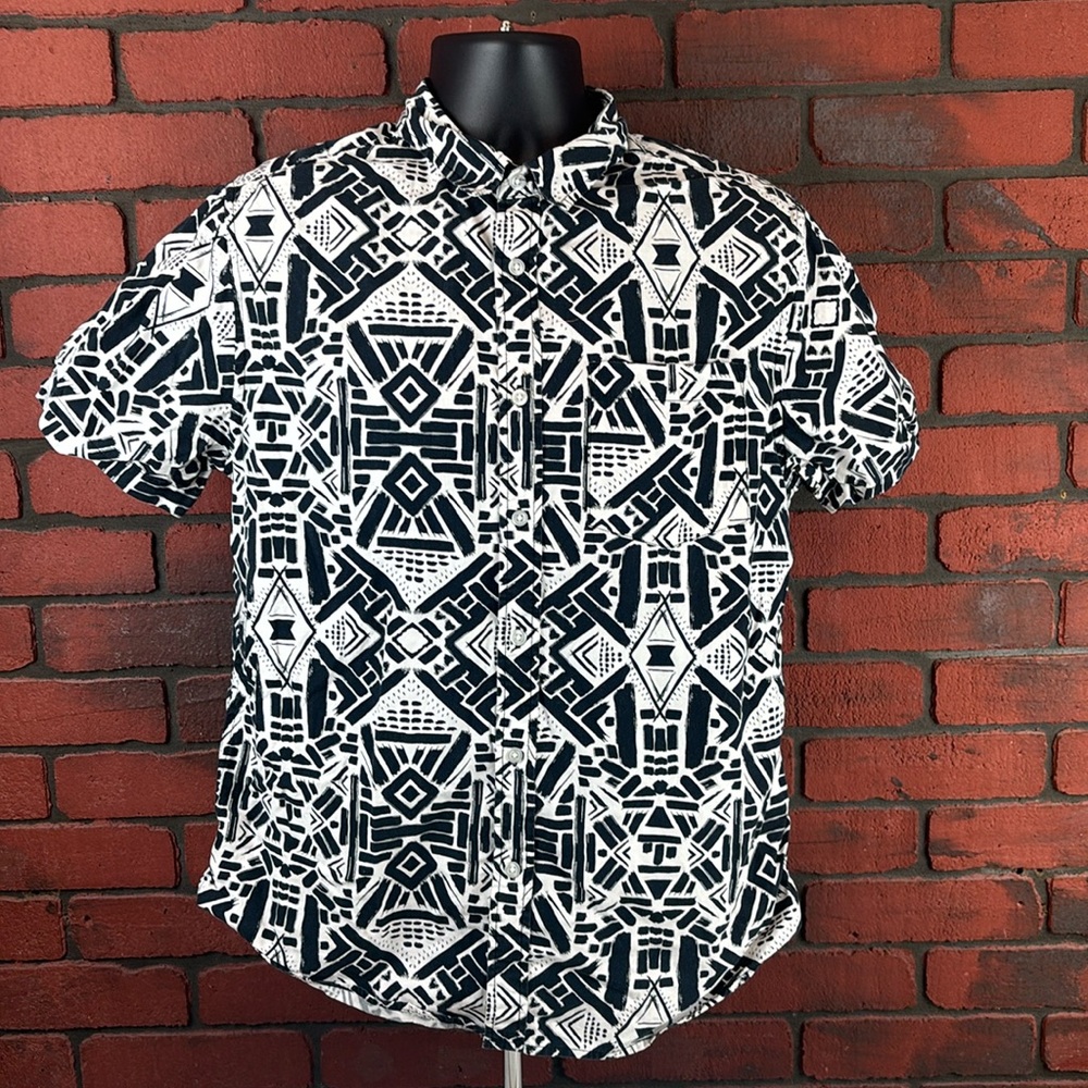 Cactus Shirt Mens Large Geometric‎